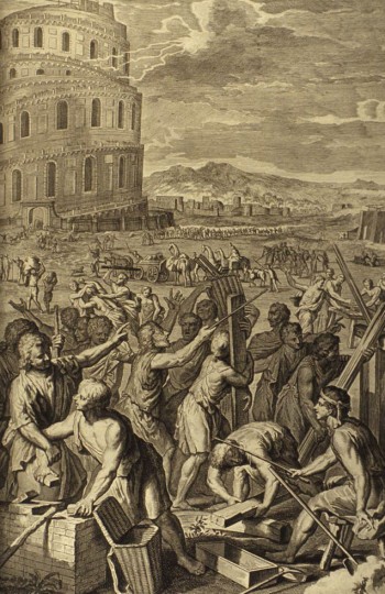 Tower of Babel: The_Lord confounds_the_languages_of_all_the_Earth.