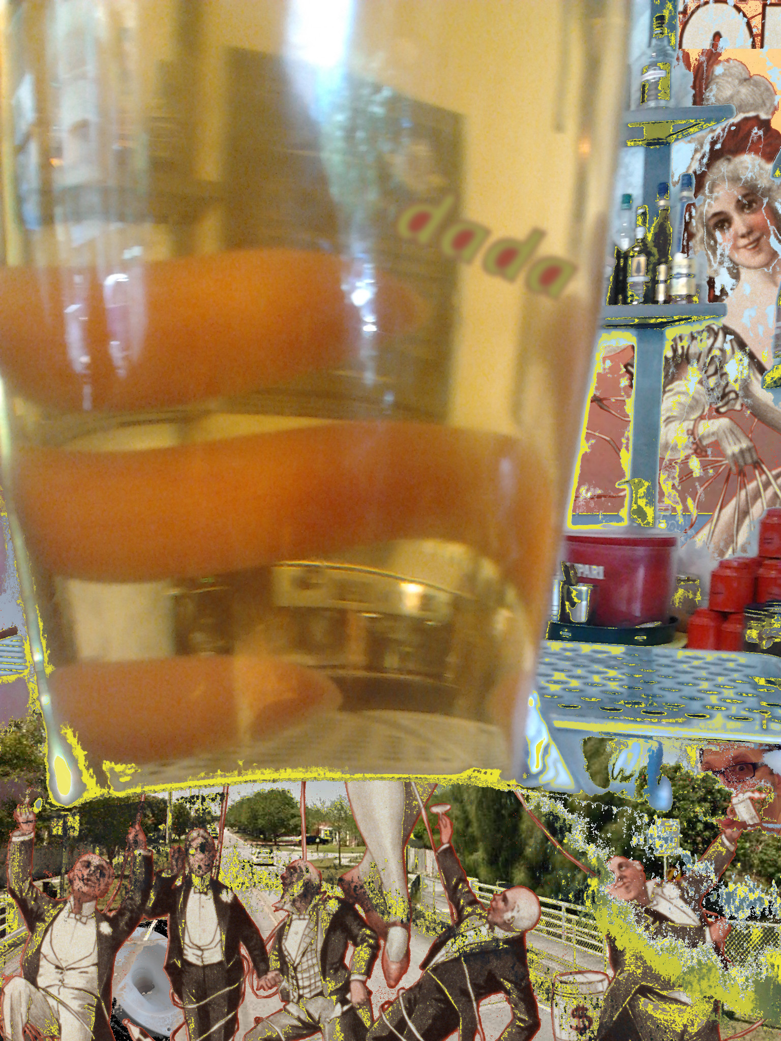 Dada Through The Finger Glass