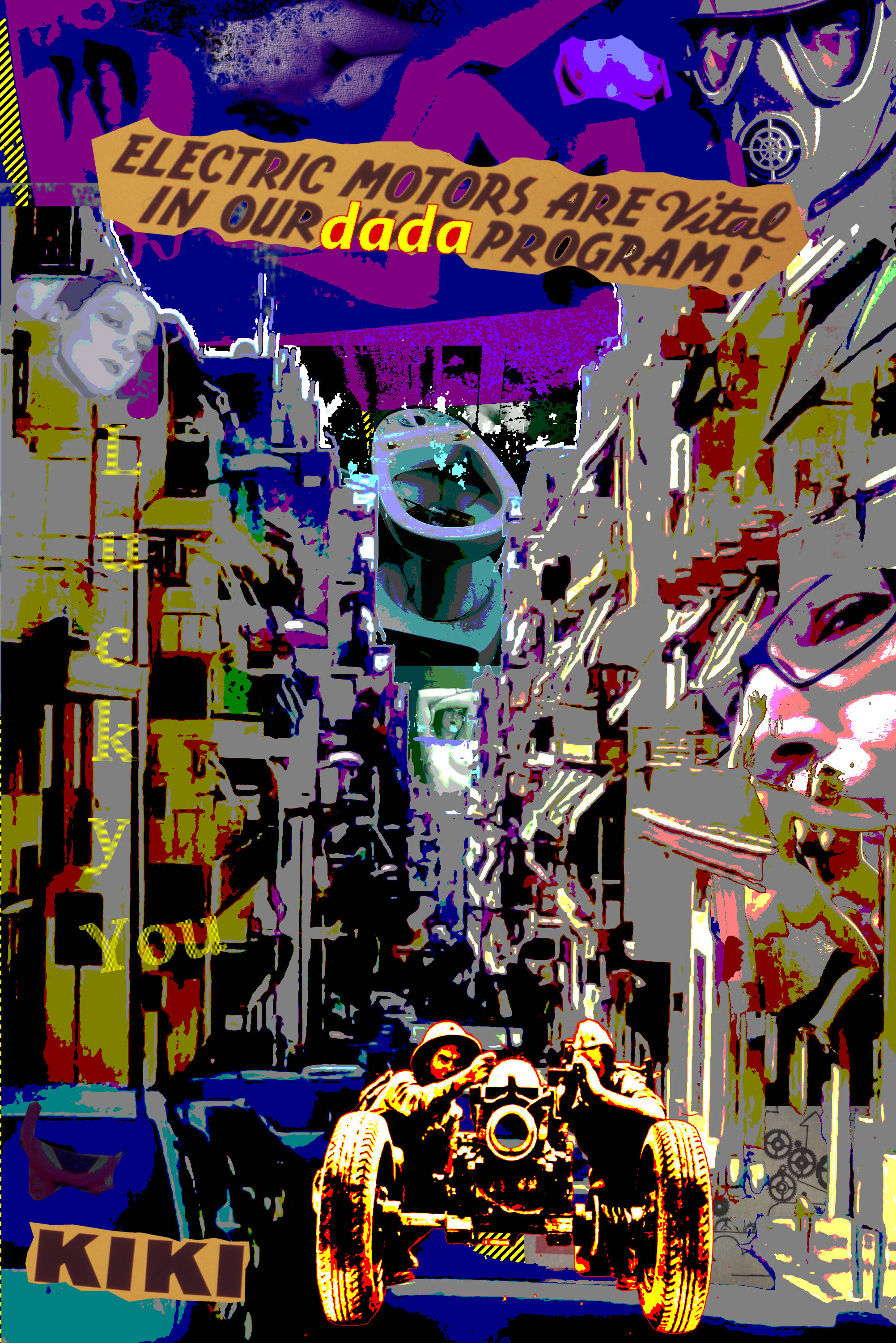 'Kiki Dada Motors' by Jay Schwartz @Jschwartz63 Tribute to Kiki de Montparnasse